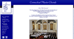 Desktop Screenshot of cmchorale.org